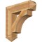 Ekena Millwork Westlake Arts & Crafts Rough Sawn Bracket, Western Red Cedar, 6"W x 26"D x 26"H BKT06X26X26WTL03RWR - alternate 1
